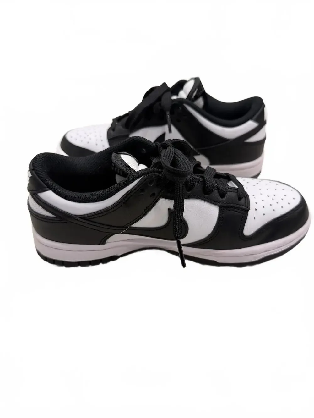 Nike Dunk Low Panda Womens Black White Retro Low Top Sneaker Shoes‎ Size 5